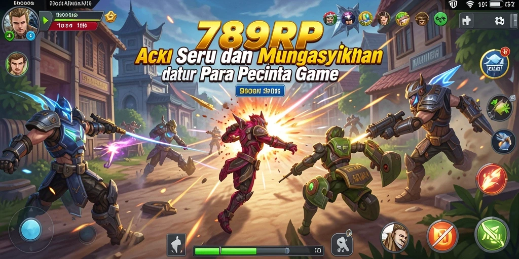 Tangkapan layar menampilkan aksi seru dalam 789RP saat pemain bertempur.