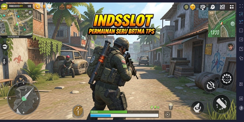 Tangkapan layar menunjukkan gameplay seru dan aksi dinamis INDSLOT.