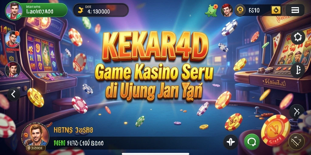 Tampilan screenshot game Kasino KEKAR4D yang menarik dan interaktif.