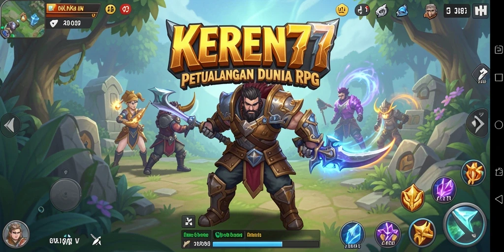 Menampilkan gameplay RPG yang seru dan grafis menawan.