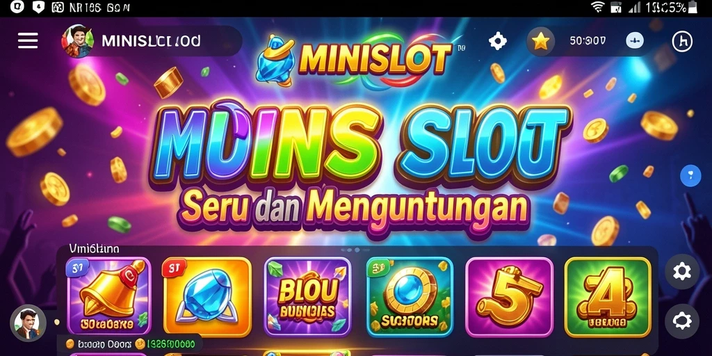 Tampilan gameplay seru dan interaktif dalam MINISLOT.