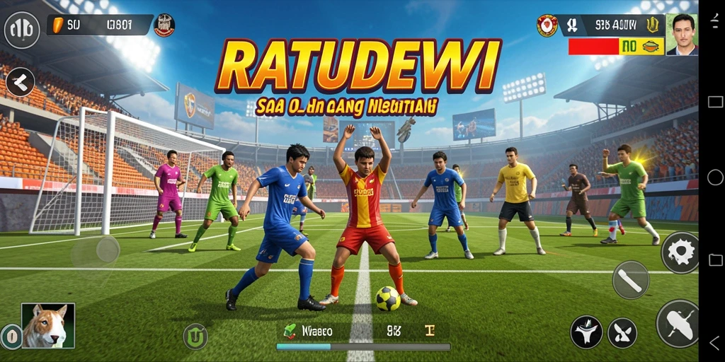 Tampilan gameplay menarik dari RATUDEWI saat bertanding.