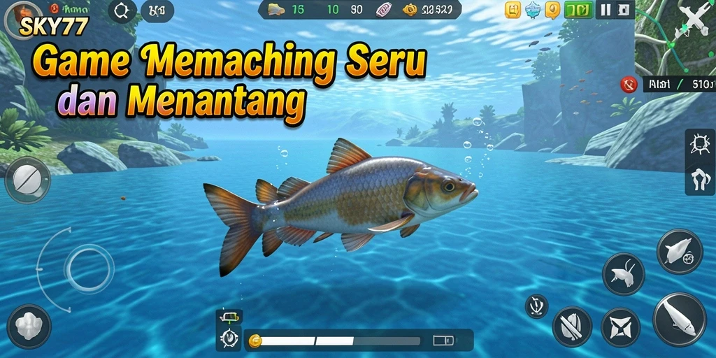 Tangkapan ikan besar dalam gameplay SKY77 yang menarik.
